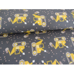 Jersey Bagger grau gelb